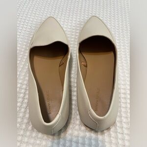 NWOT Banana Republic Women's Faux Leather Pointed Toe Flats